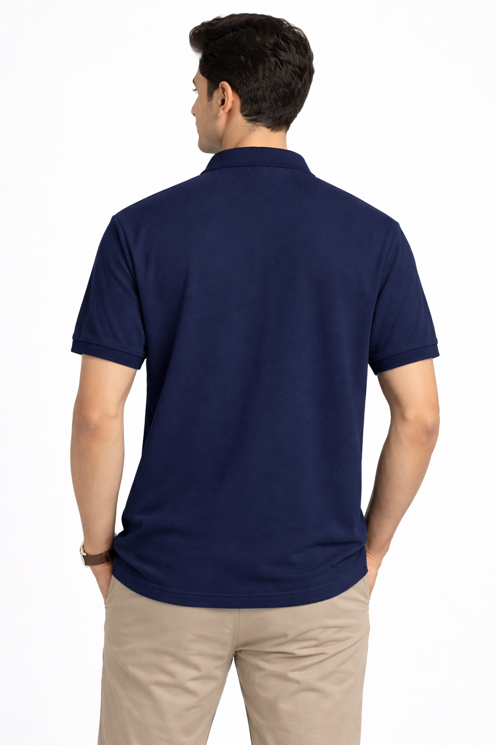 VÉLUXE Monarch Polo t shirt [Navy Blue]