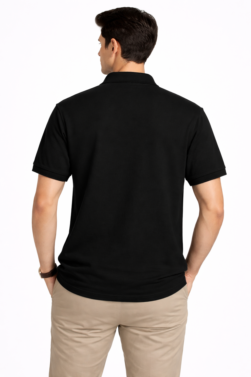VÉLUXE Monarch Polo t shirt [Black]